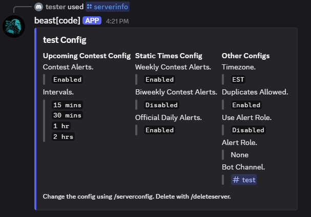 Beastcode Server Settings Review