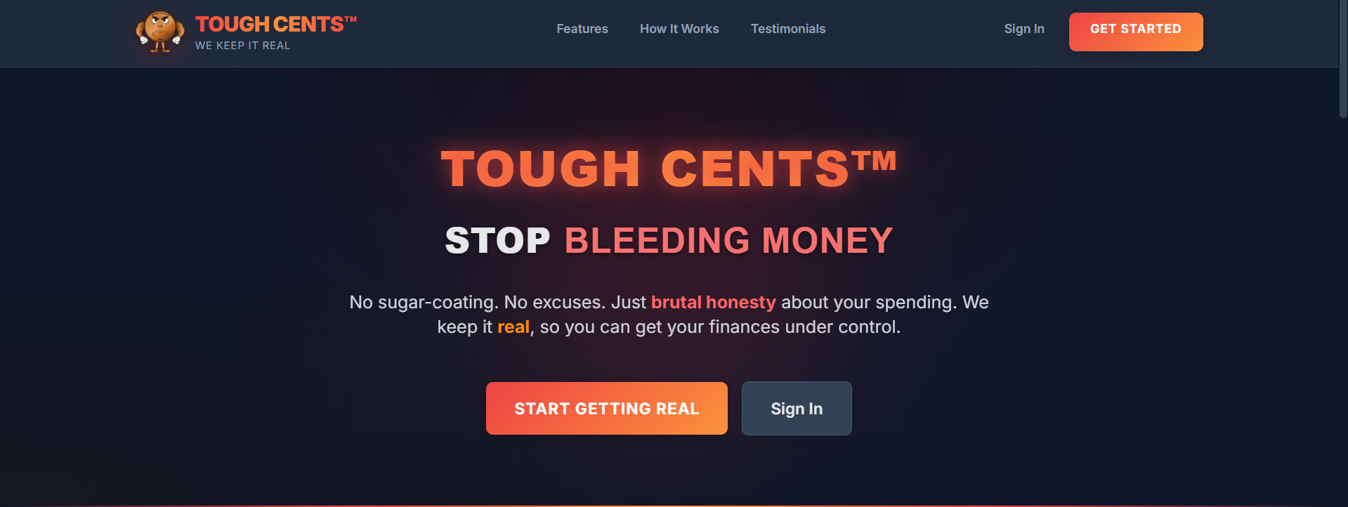 Tough Cents Screenshot